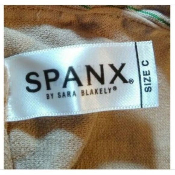 Spanx Higher Power Brief Shapewear Women’s High Waist Control Size C Nude Beige - Picture 3 of 6